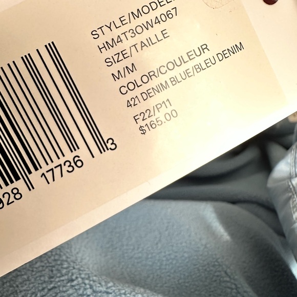 Hudson North - Light Down Jacket - Light blue NWT - Picture 9 of 9